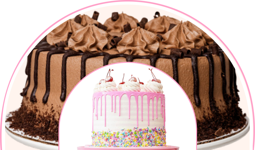 Luxury chocolate wedding cake display